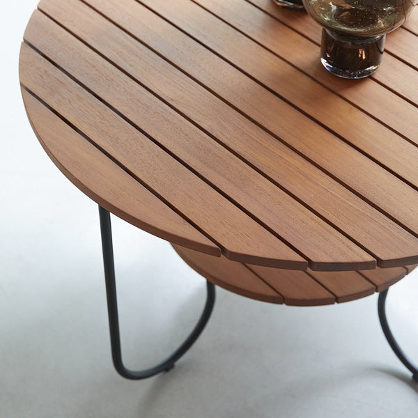 Table basse Seco en teck naturel