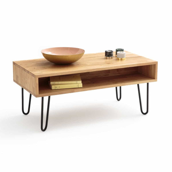 Table basse Galaure en chêne naturel