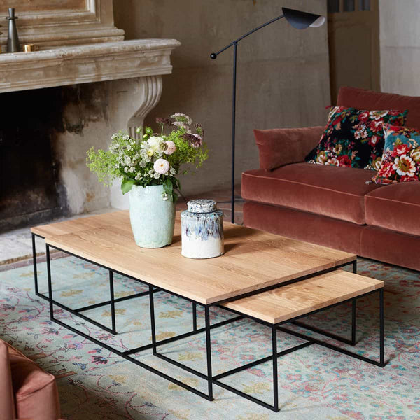 Table basse Gimone en chêne naturel