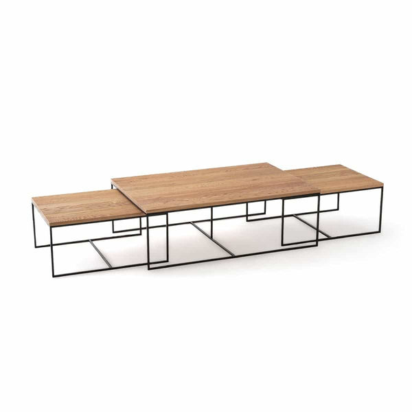 Table basse Gimone en chêne naturel