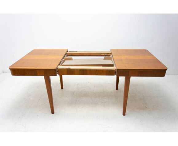 Table à dîner Dansiri extensible en bois massif
