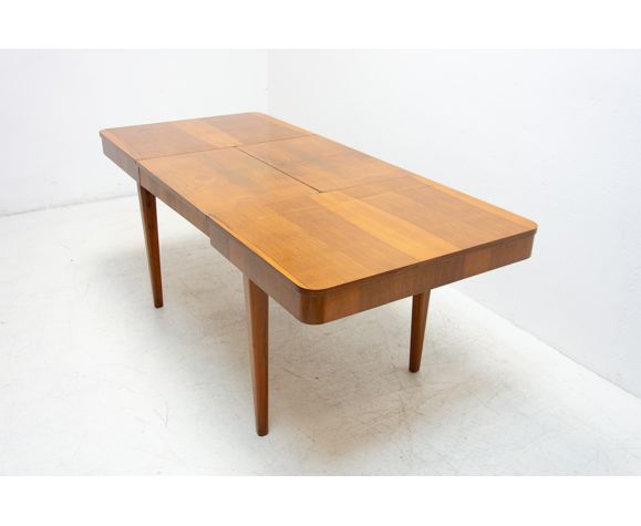 Table à dîner Dansiri extensible en bois massif