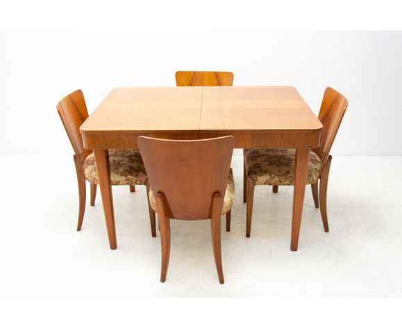 Table à dîner Dansiri extensible en bois massif
