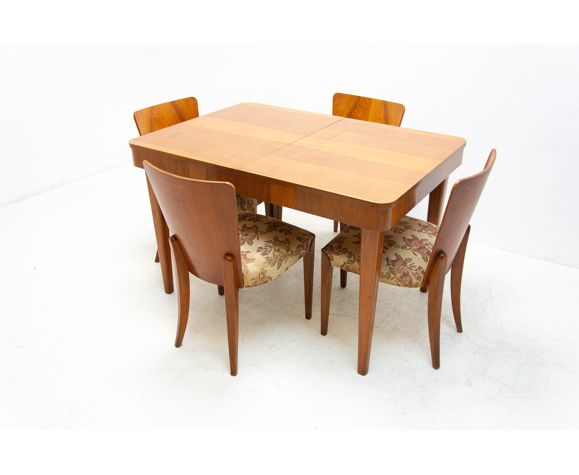 Table à dîner Dansiri extensible en bois massif
