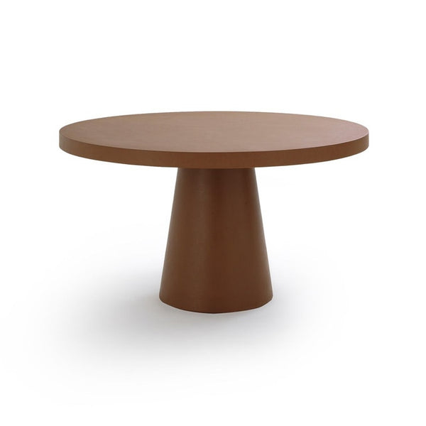 Table de jardin LOUROS en rockstone terracota