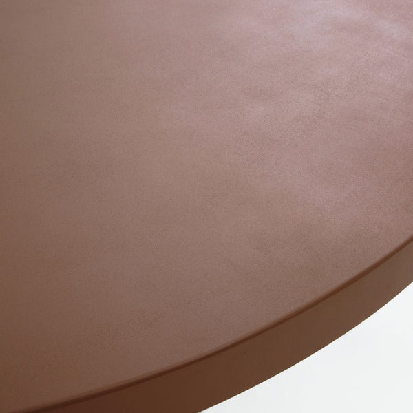 Table de jardin LOUROS en rockstone terracota