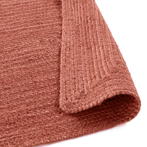 Tapis de couloir Nave en jute brique