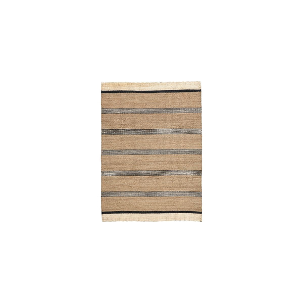 Tapis  Arunca en fibres végétales beige sable