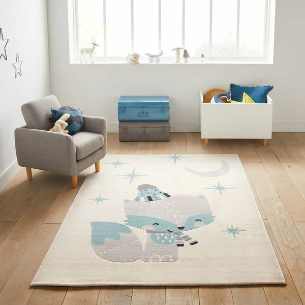 Tapis enfant Mance crème crème