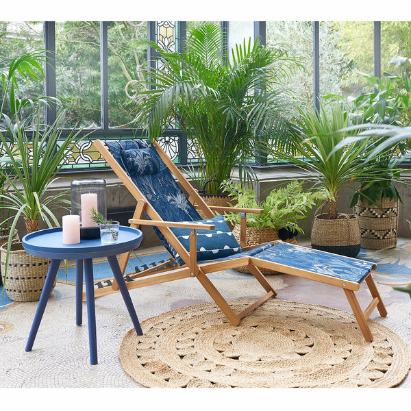 Tapis rond en jute, LOUGE, naturel