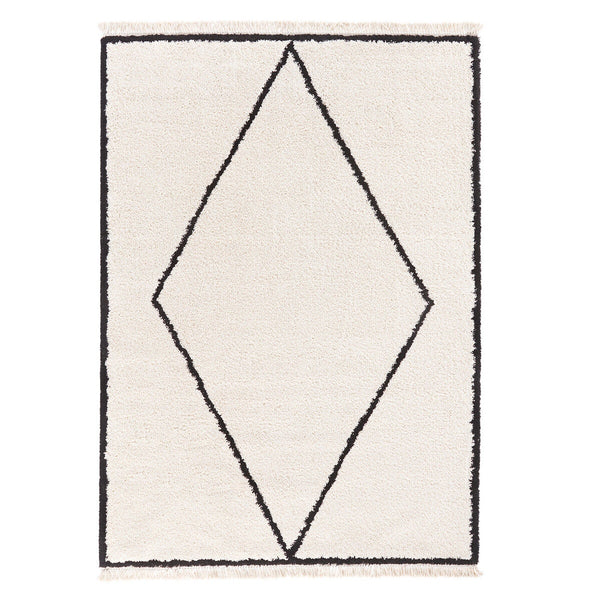 Tapis Lunain ecru
