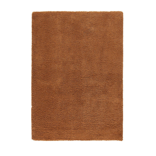Tapis shaggy, aspect laineux, MARNE , Caramel