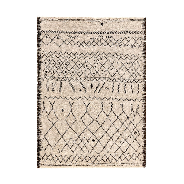 Tapis style berbère XXL,MARNE marron