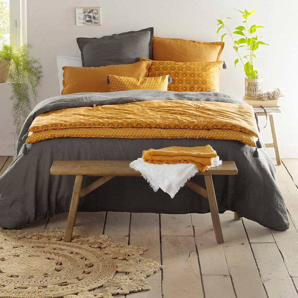 Tapis rond Menoge en jute naturel