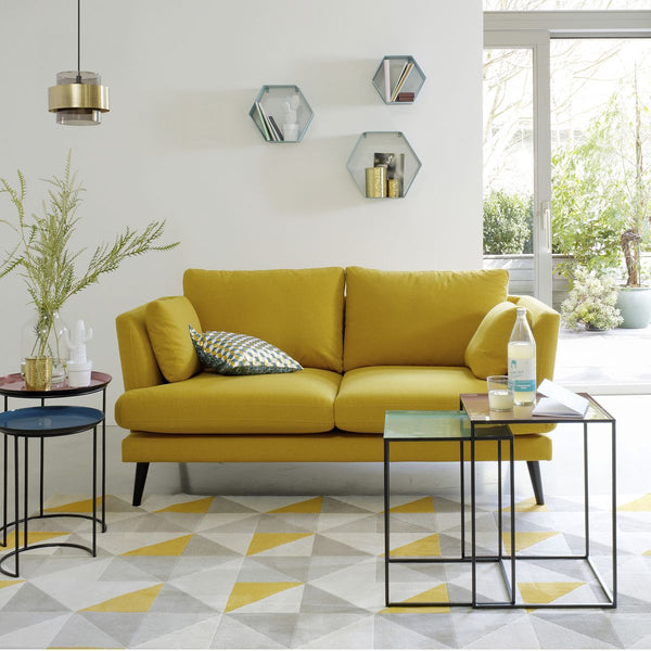 Tapis MERDERET, jaune