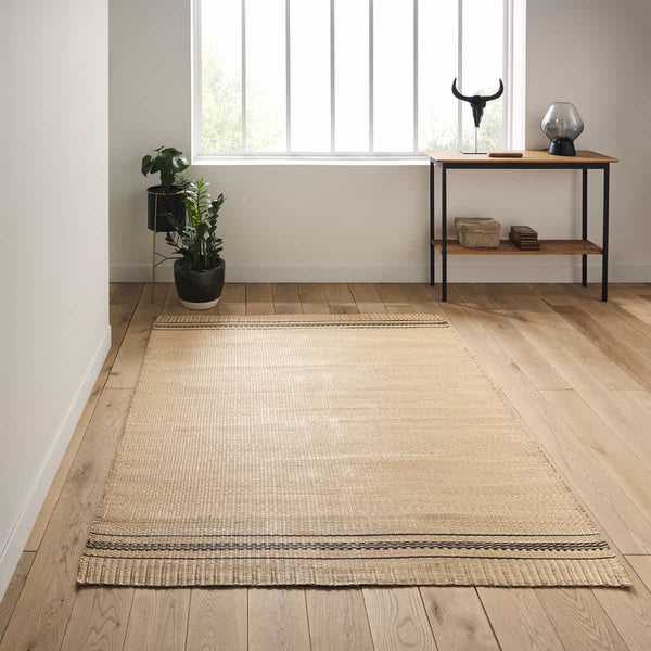 Tapis tressé Niche naturel