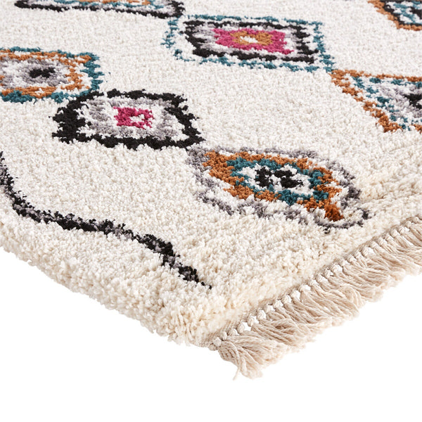 Tapis enfant motifs fusées, NIVE, multicolore