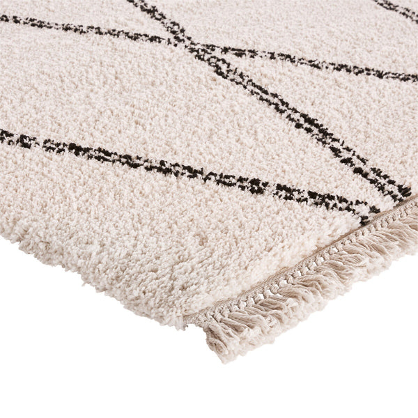 Tapis Nonette ecru