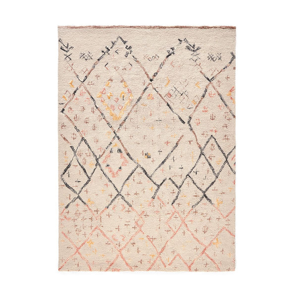 Tapis de couloir style berbère ODON, multicolore