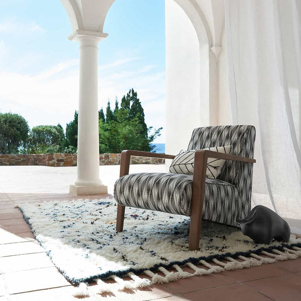 Tapis Othain en laine multicolore