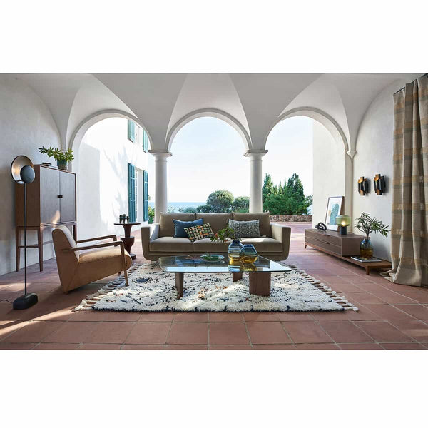 Tapis Othain en laine multicolore