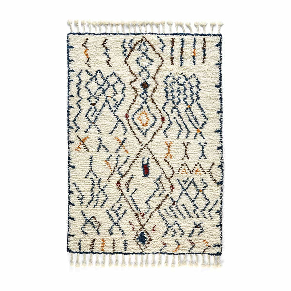 Tapis Othain en laine multicolore