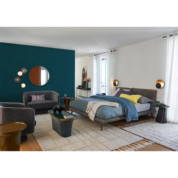 Tapis pure laine OUANNE, Blanc