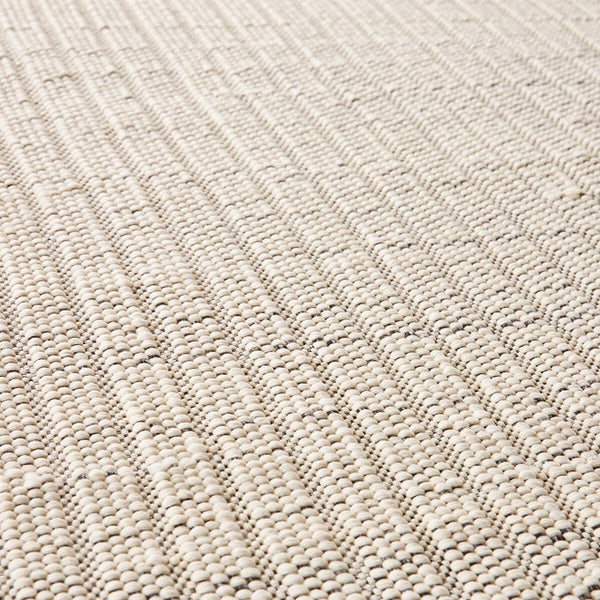 Tapis indoor/outdoor Lorenak écru