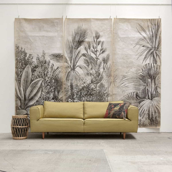 Toile Lagos en papier froissé recyclé