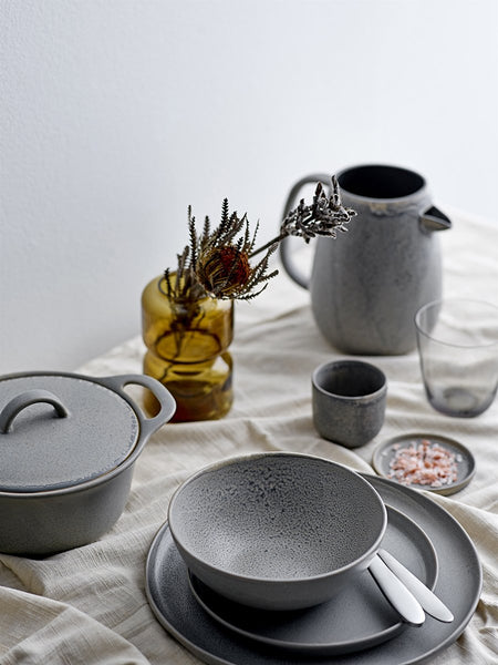 Vase Arouce en céramique gris