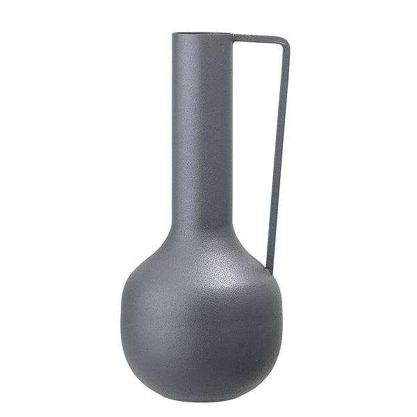 Vase, FERVENCA, en métal, gris