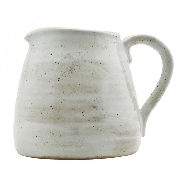 Vase Oria en céramique blanc