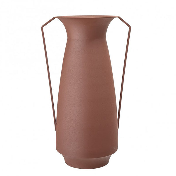 Vase Segura en métal terre cuite