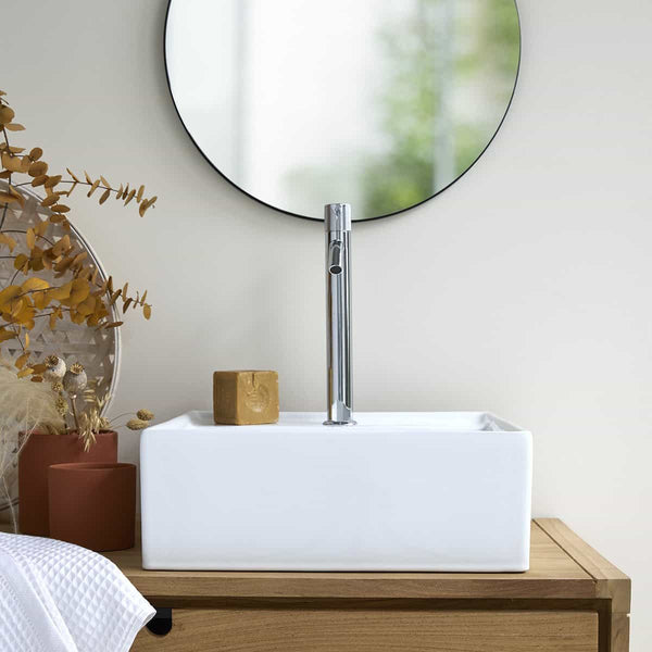 Vasque Livenza en céramique blanc