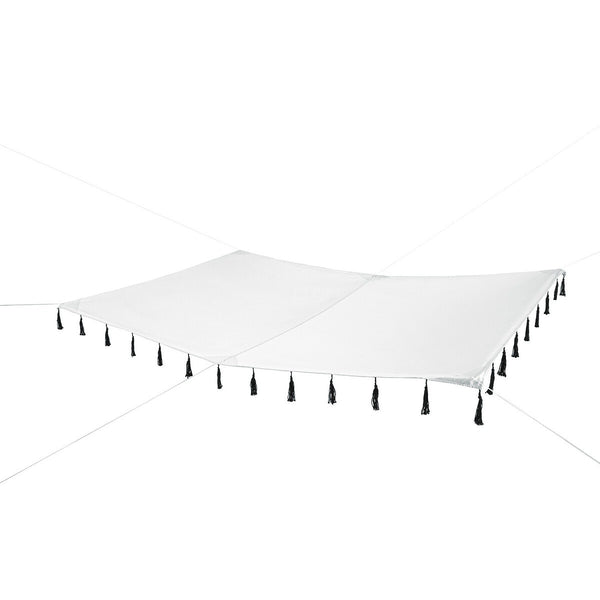 Voile d'ombrage MORNOS blanc